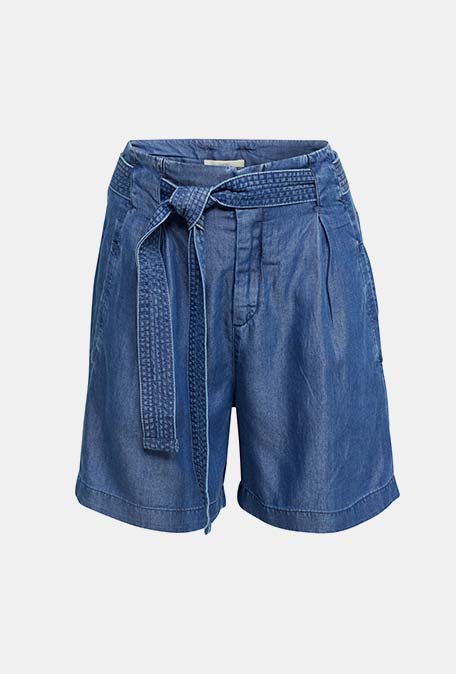 En Tencel™ Le Short D Aspect Denim