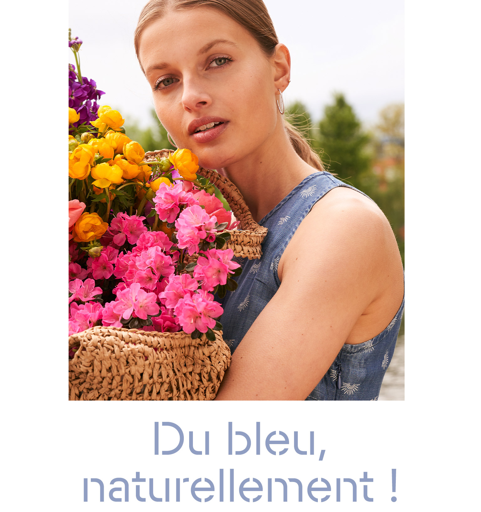 Du bleu, naturellement !