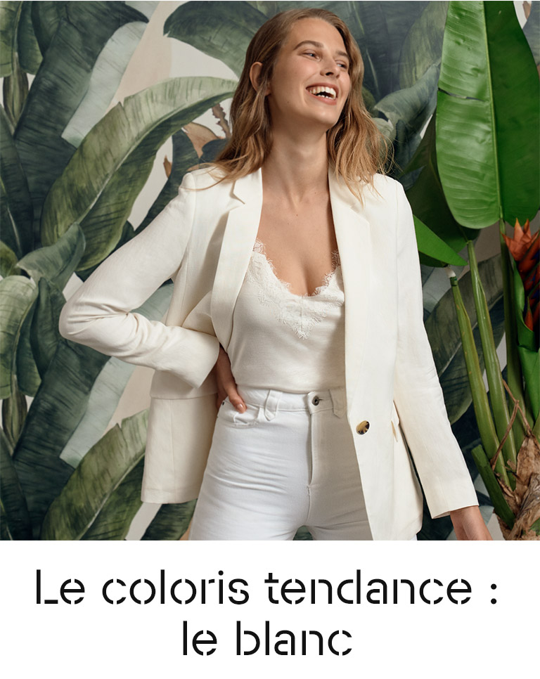 Le coloris tendance : le blanc