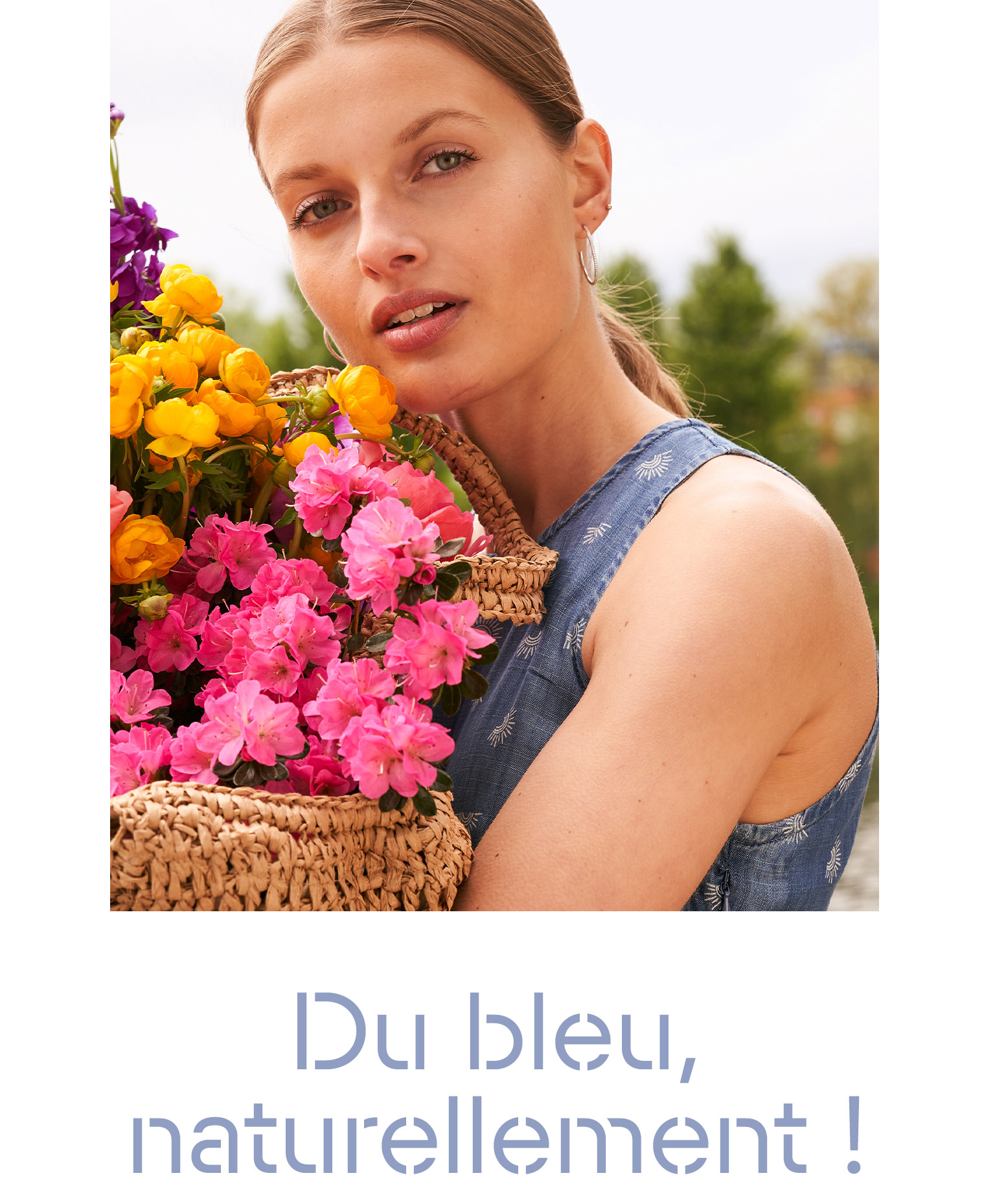 Du bleu, naturellement !