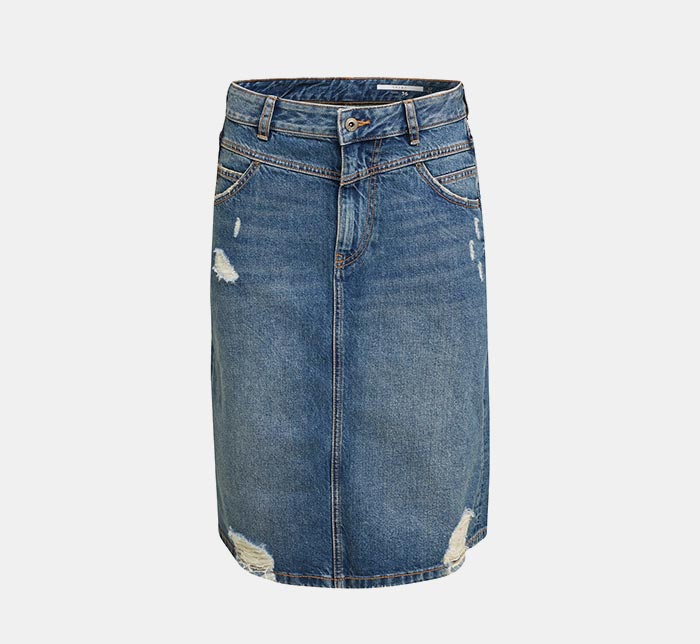 Jupe En Jean 100 Coton