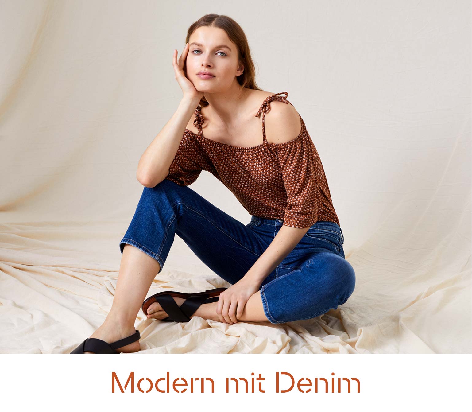 Modern mit Denim