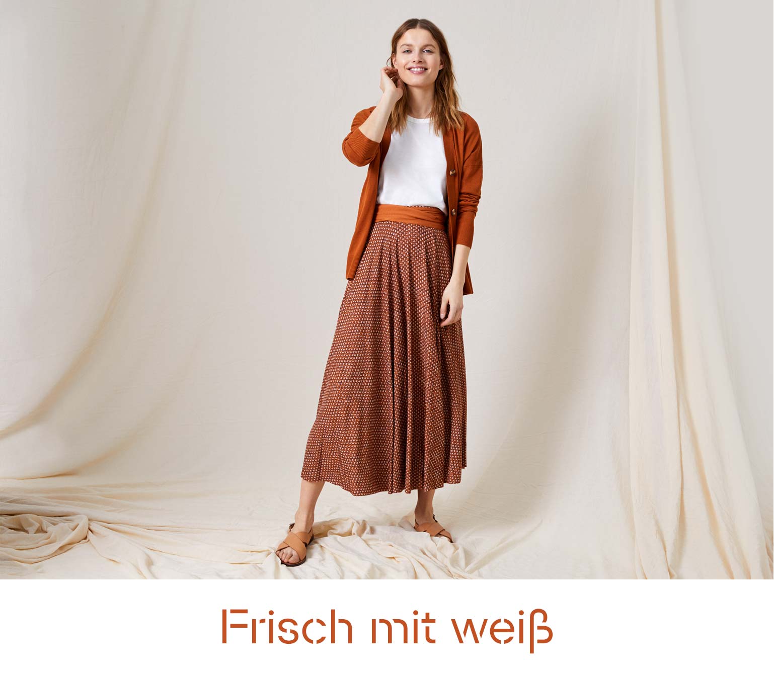 Frisch mit Weiß