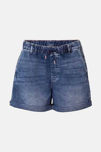 Short En Jean En Matière Jogging