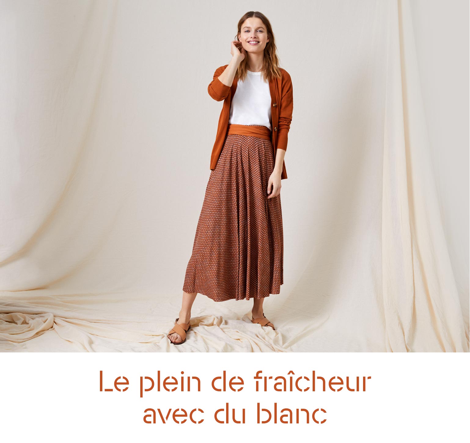 Le plein de fraîcheur avec du blanc