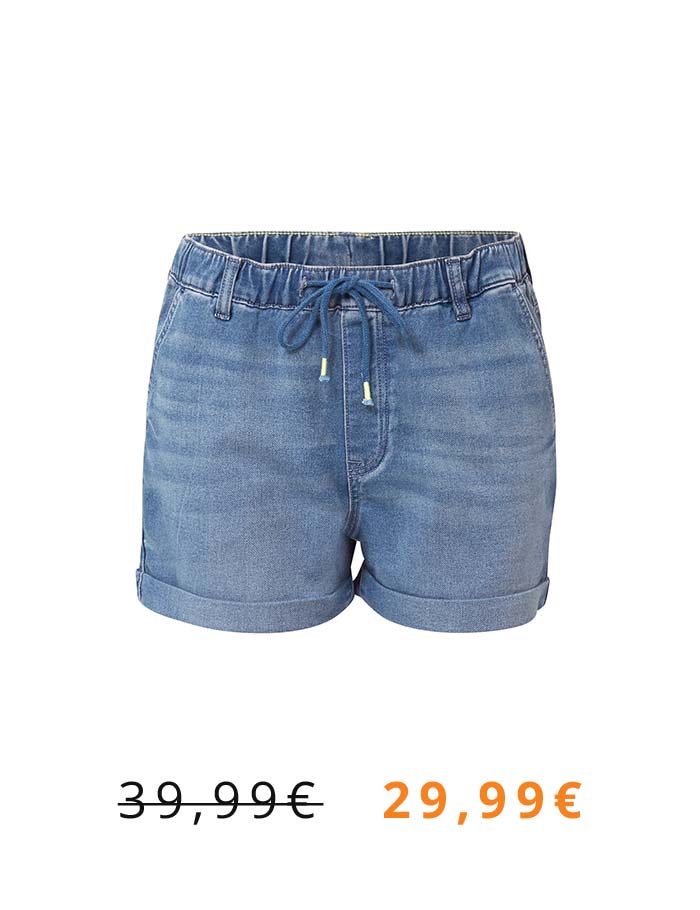 Denim Shorts In Jogger Qualität