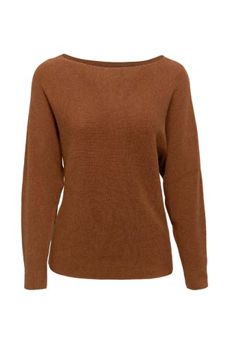 À Teneur En Lyocell Tencel™ Le Pull Over Côtelé