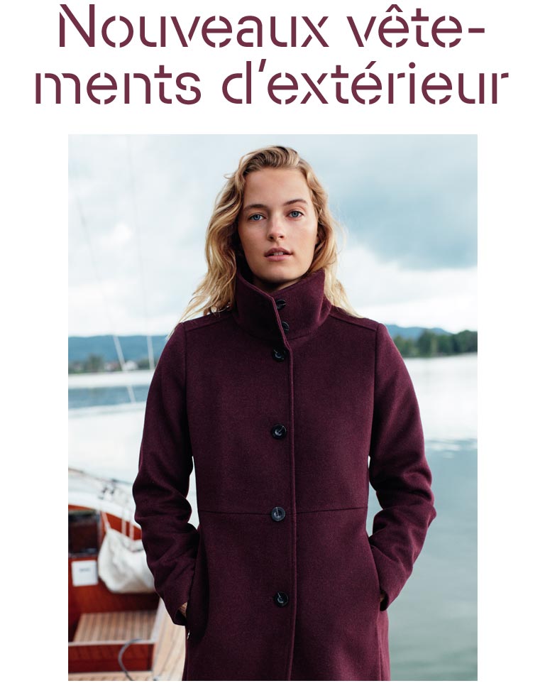 Nouveaux vêtements d’extérieur