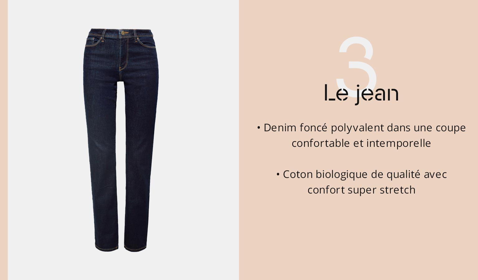 Jean Super Stretch En Coton Biologique