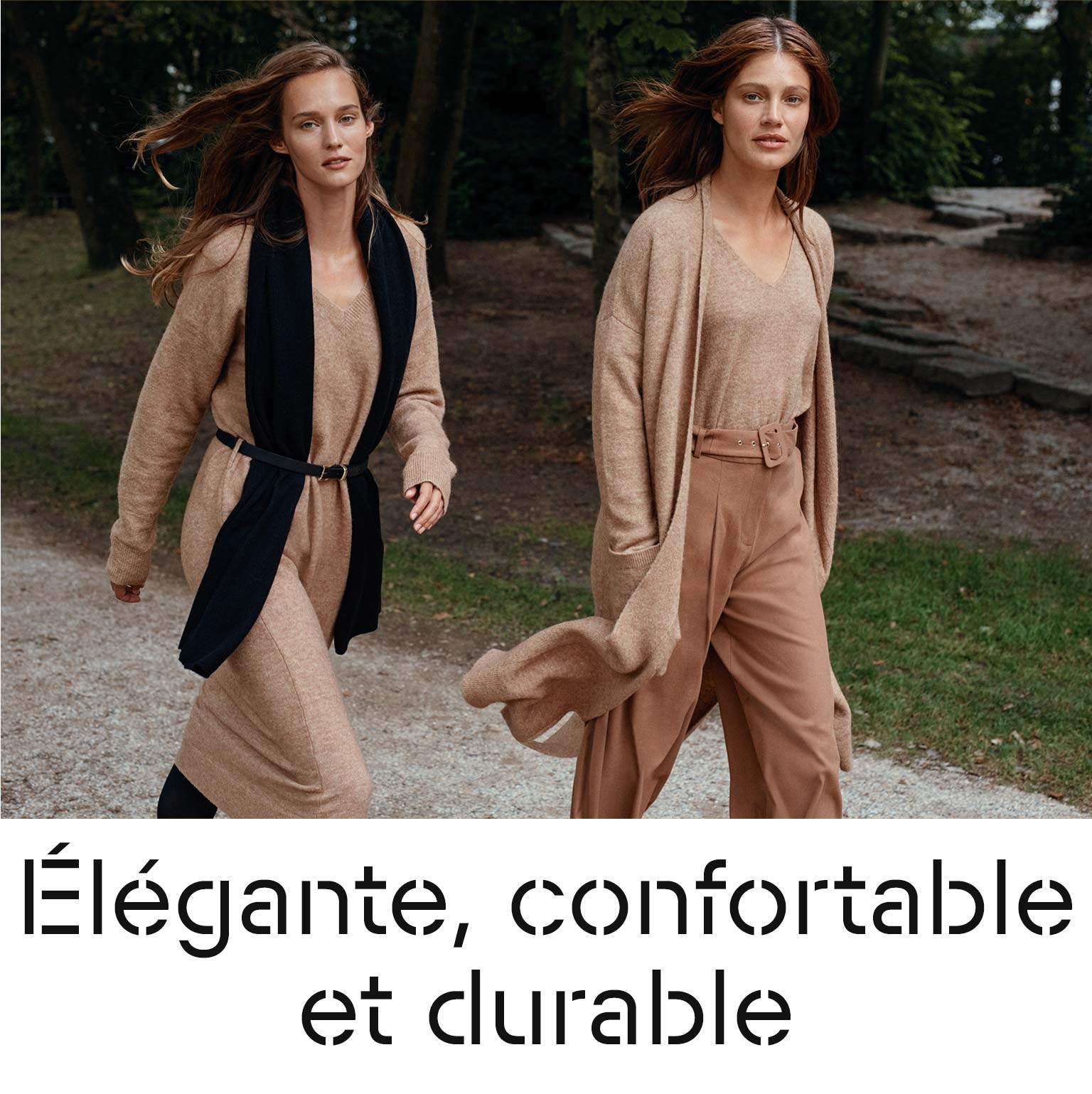 Élégante, confortable et durable 