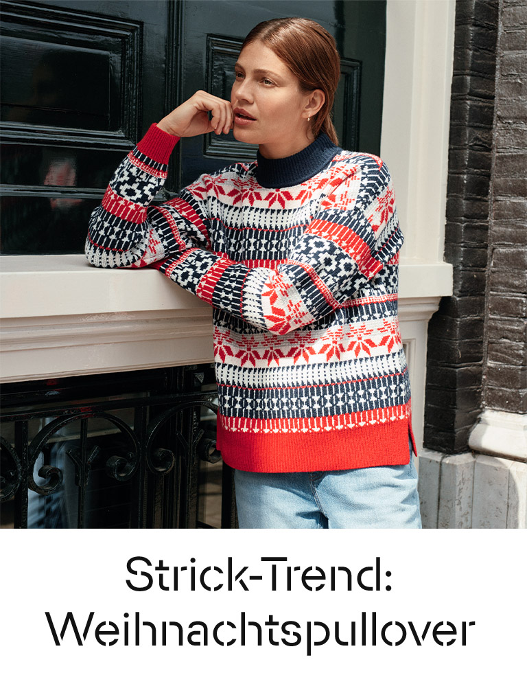 Strick-Trend: Weihnachtspullover