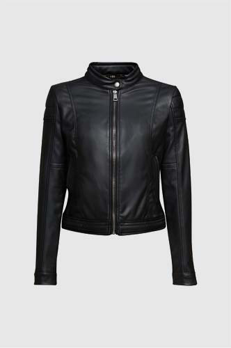 Vegan Veste Style Motard En Similicuir