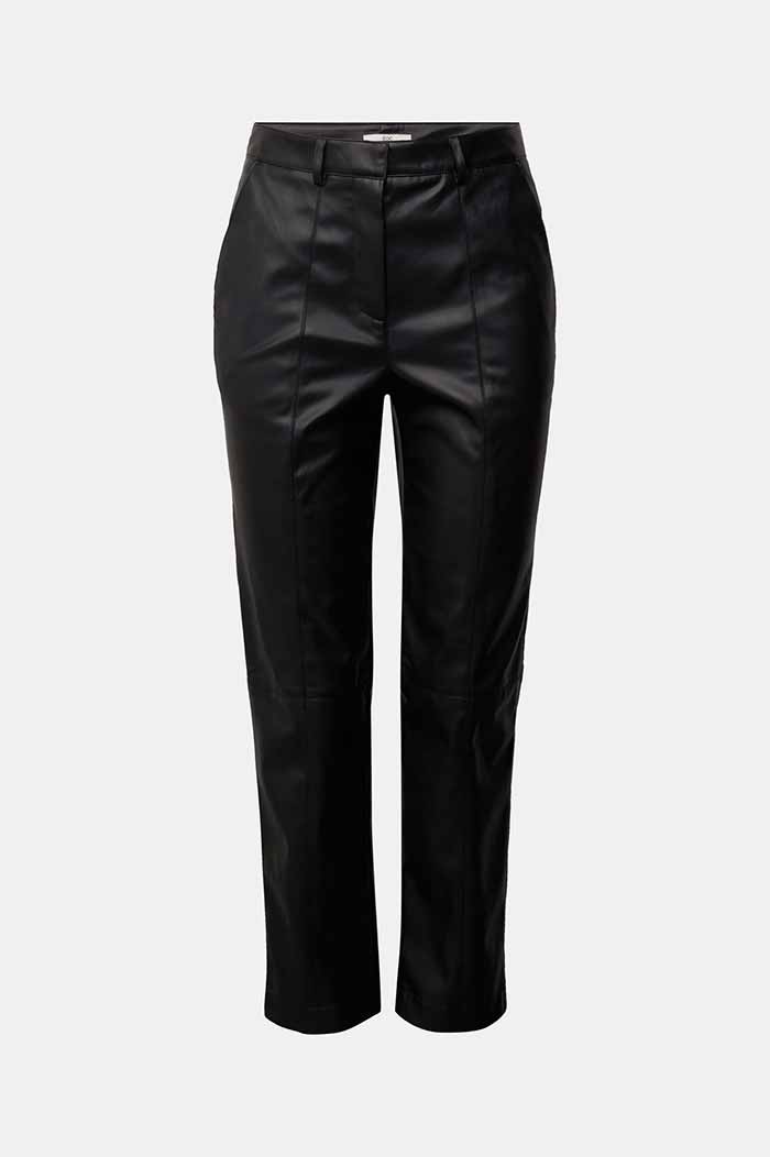 Pantalon Court En Similicuir