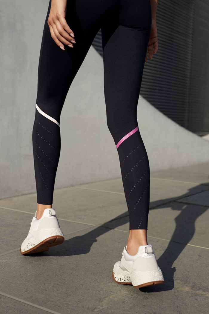 Leggings De Sport À Découpes Au Laser E Dry