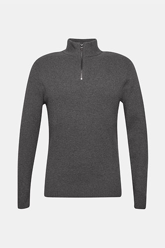 À Teneur En Cachemire Le Pull Over En Maille Texturée