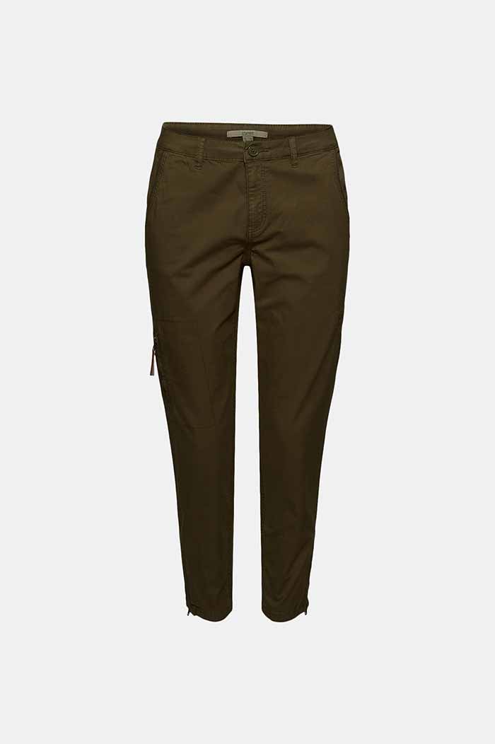 Pantalon Cargo En Coton Pima