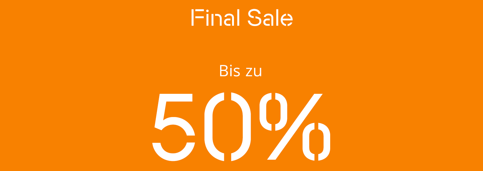 NUR NOCH HEUTE: 50% OFF im Sale