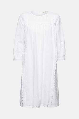 Robe À Broderie Anglaise 100 Coton Biologique