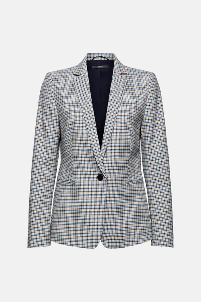 En Matière Recyclée Blazer Mix Match Karo