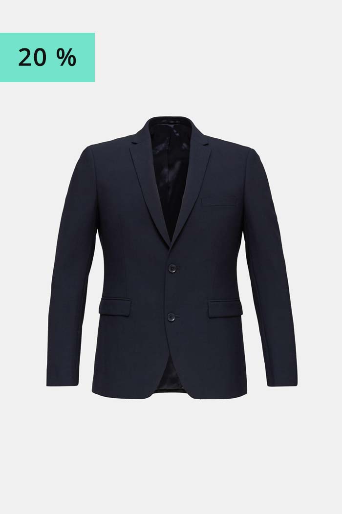 Veste En Laine Mélangée Active Suit