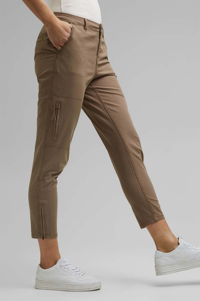 Pantalon Cargo En Coton Pima