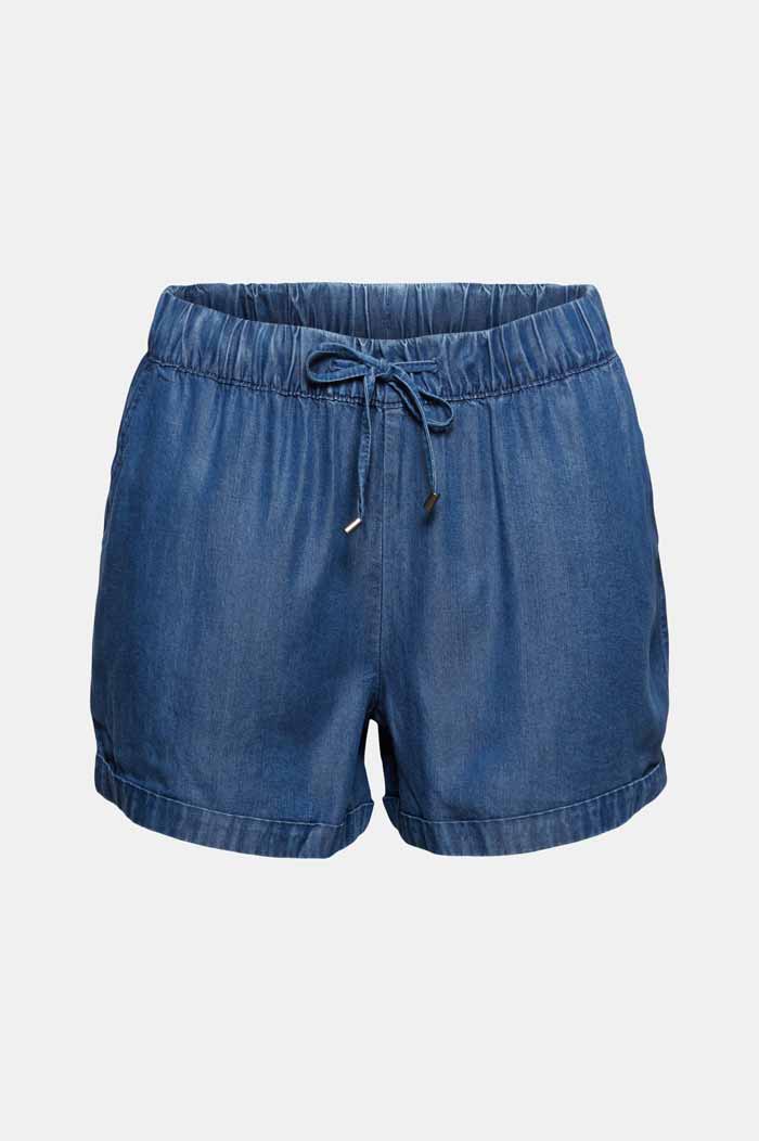 En Tencel™ Le Short À Cordon De Serrage