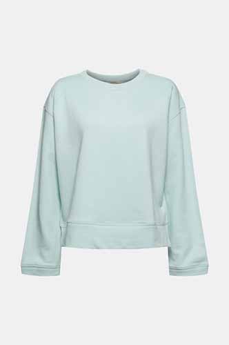 Sweat Shirt De Coupe Carrée 100 Coton