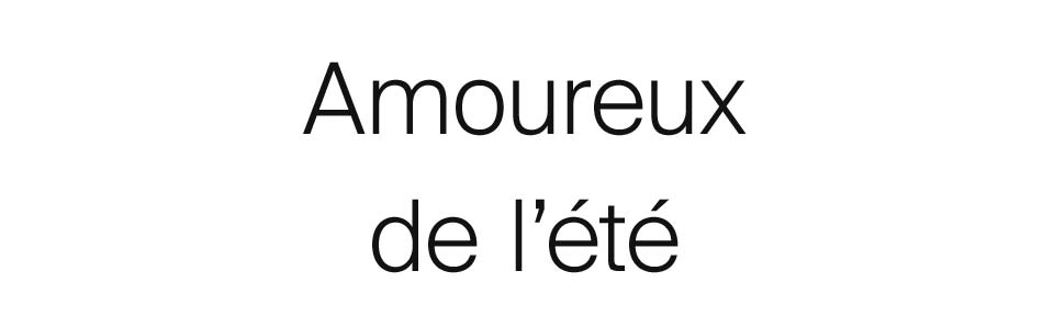 Amoureux de l’été