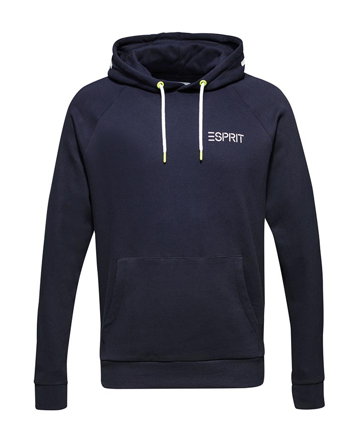 Sweat À Capuche Et Logo Imprimé 100 Coton