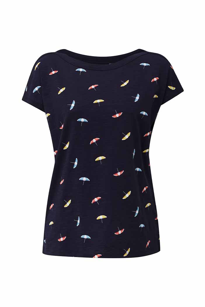 Slub Shirt Mit Print 100 Organic Cotton