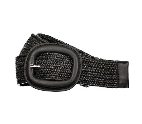 Ceinture Tressée À Boucle Recouverte