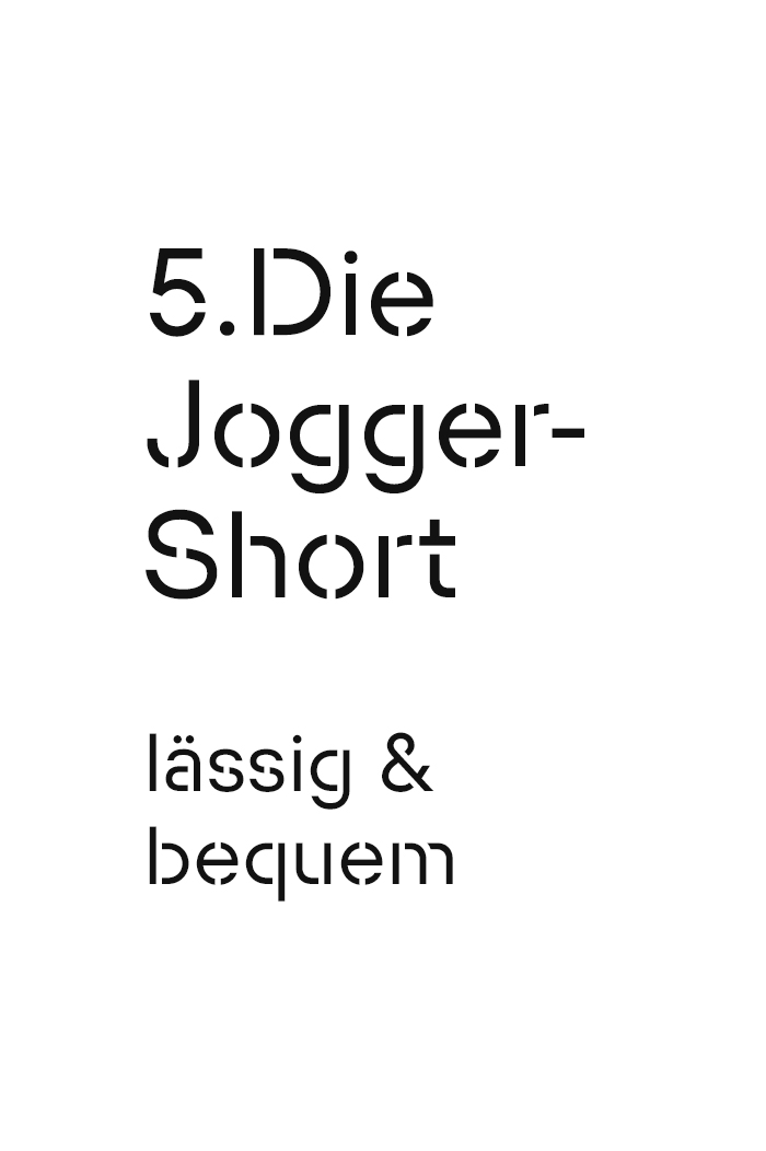 Denim Shorts In Jogger Qualität