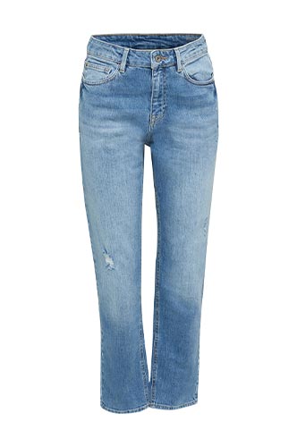 Jeans Mit Used Effekten