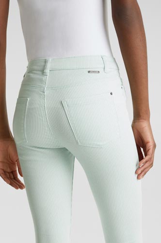 Pantalon Rayé Repreve En Matière Recyclée