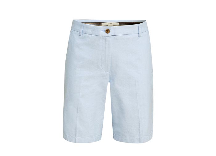 Chambray Shorts Aus 100 Baumwolle