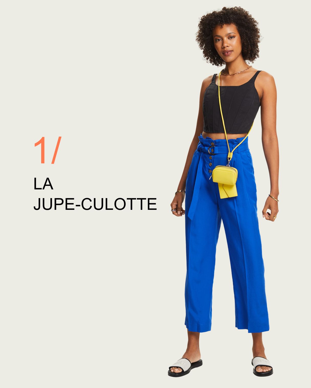 1. LA JUPE-CULOTTE