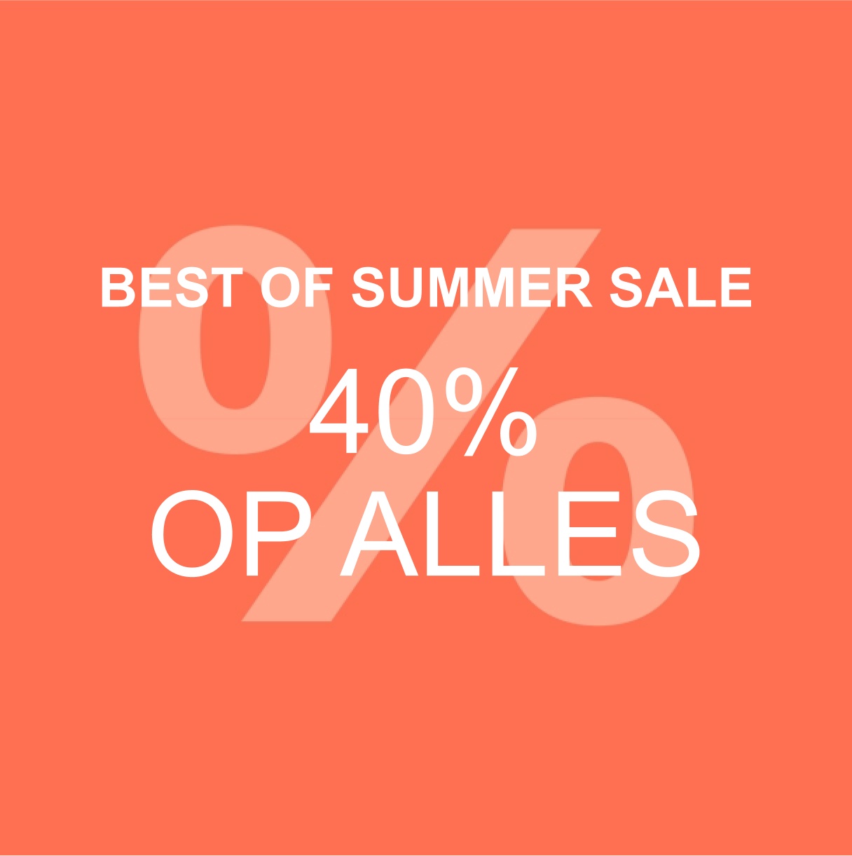 BEST OF SUMMER SALE